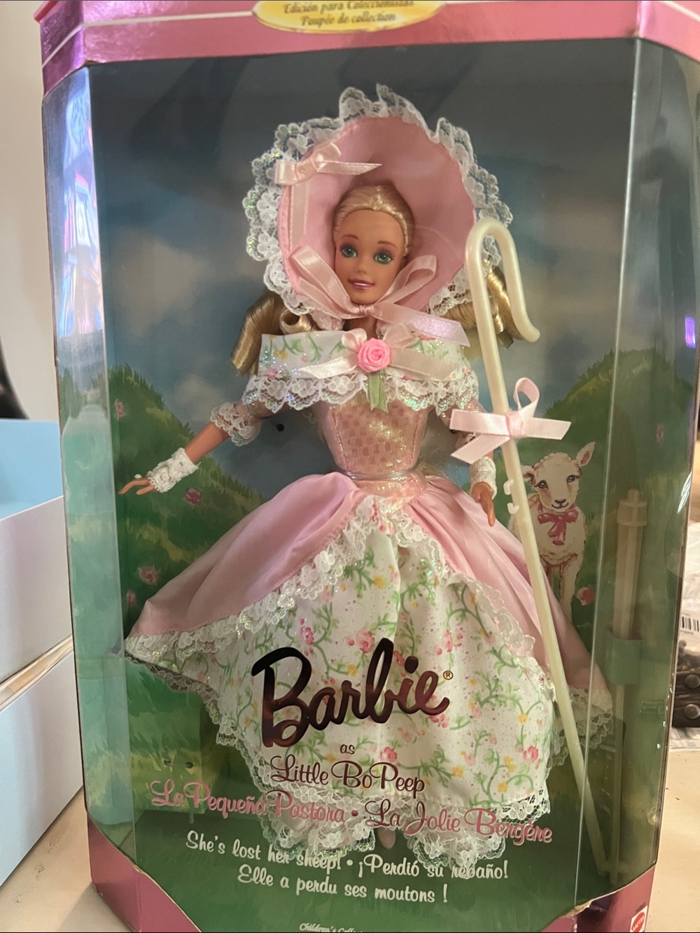Little Bo Peep Bilingual Children’s Collector Series Barbie VNT 1995